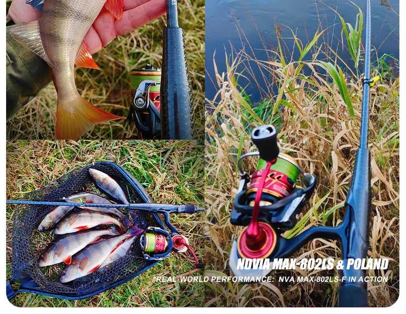 PURELURE NEW NDVIA MAX Ajing And Eging Tubular Tip 8FT 8.3FT 8.6FT 1.2-10G Soft Lure And EGI F/MF Action Perch Pike Zander Squid