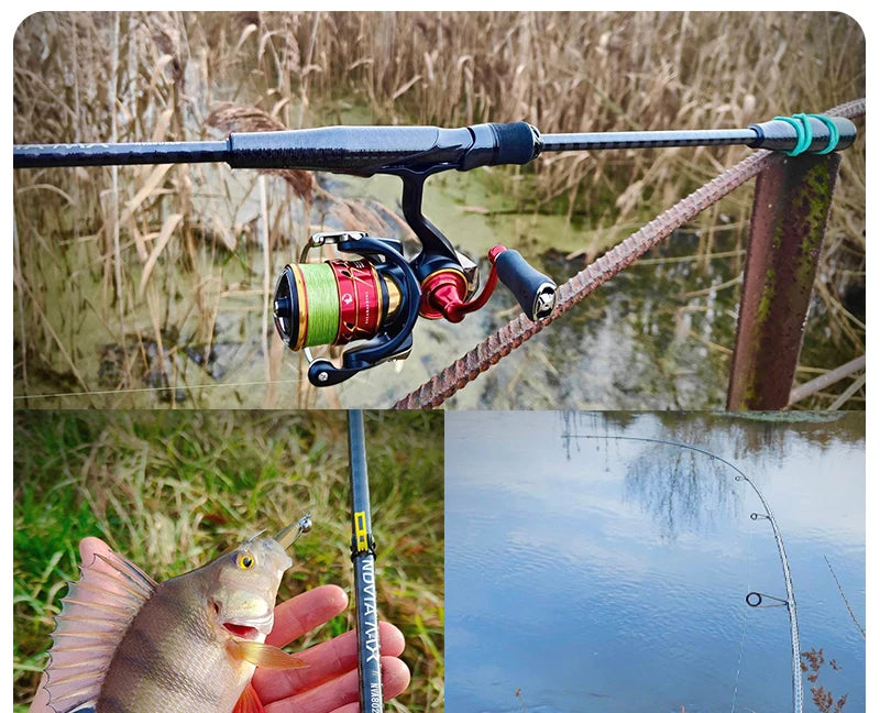 PURELURE NEW NDVIA MAX Ajing And Eging Tubular Tip 8FT 8.3FT 8.6FT 1.2-10G Soft Lure And EGI F/MF Action Perch Pike Zander Squid