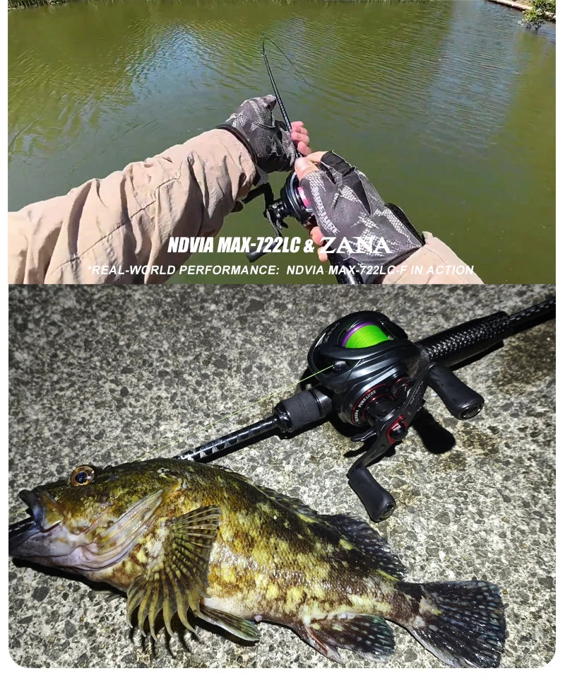 PURELURE NEW NDVIA MAX Ajing And Eging Tubular Tip 8FT 8.3FT 8.6FT 1.2-10G Soft Lure And EGI F/MF Action Perch Pike Zander Squid