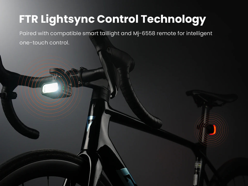 Magicshine HORI 1300PRO Dual Mounted Bike Light,Cut-off Line Beam Bicycle Light With ANT+ ,Compatible With Shimano Di2 System