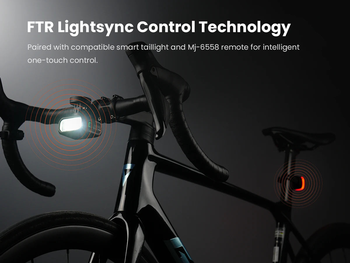 Magicshine HORI 1300PRO Dual Mounted Bike Light,Cut-off Line Beam Bicycle Light With ANT+ ,Compatible With Shimano Di2 System