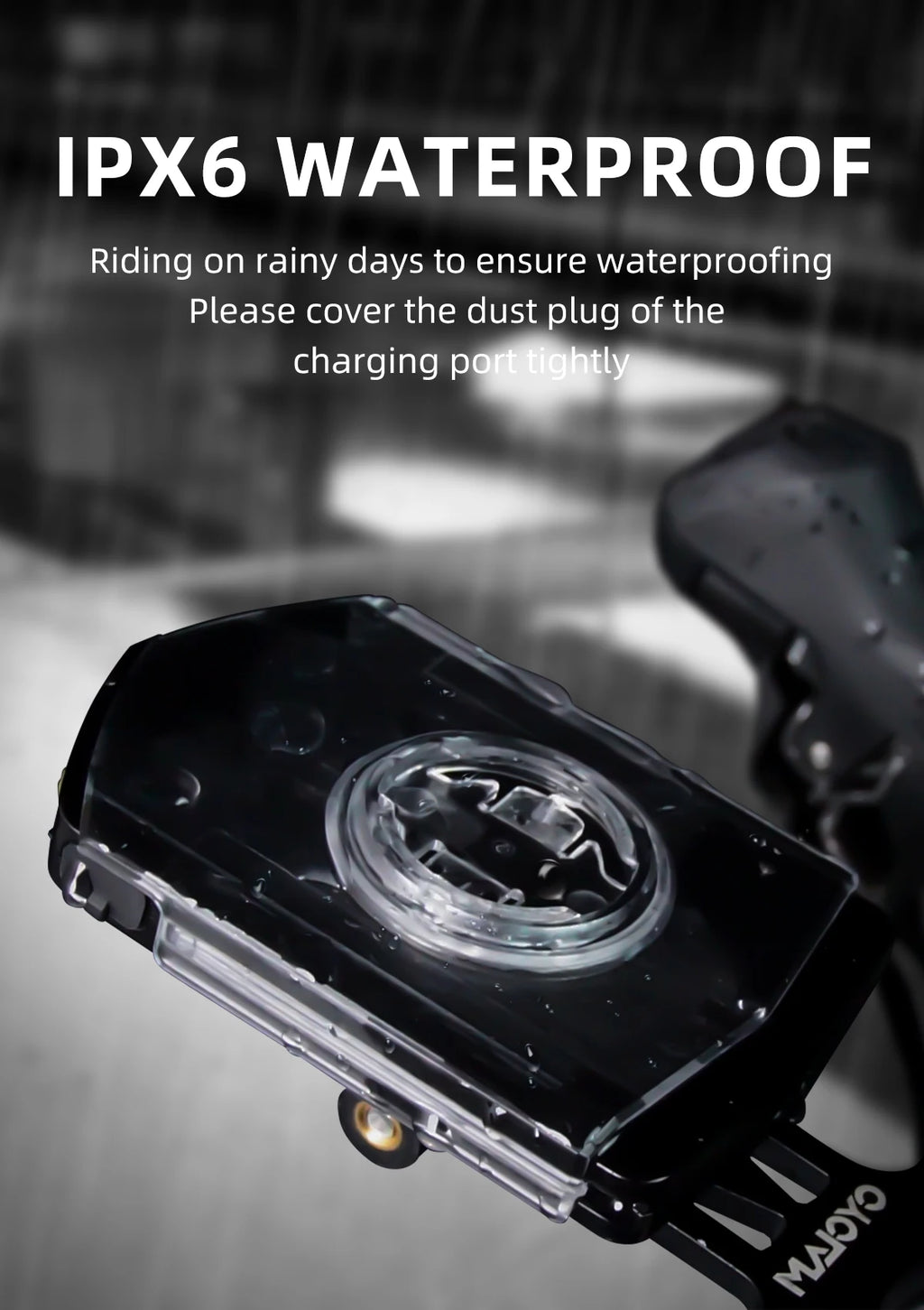 CYCLAMI RVL01 Bicycle Headlight Bike Light Cycling 5000mAh Type-C Charging Front Lamp For Garmin XOSS IGPSPORT COOSPO GEOID