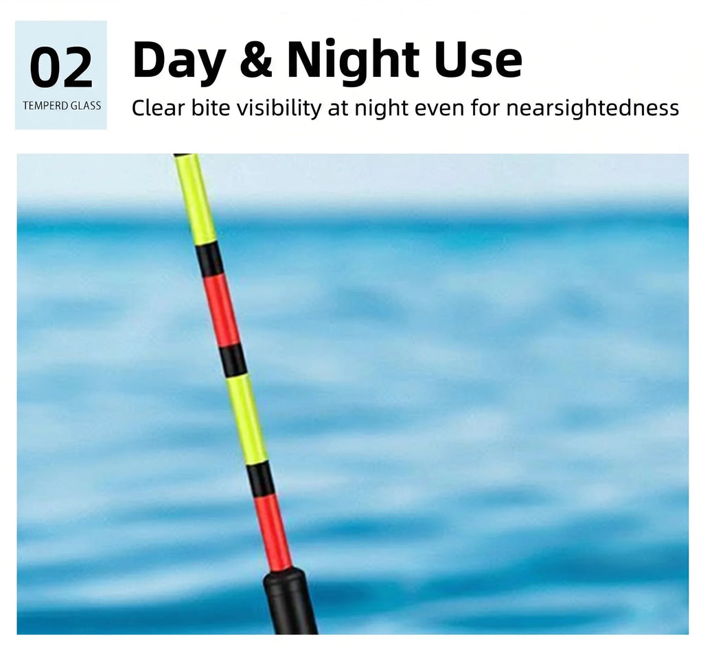 Electronic Fish Bite Alarm Float LED Light Smart Fishing Bobber Automatic Reminder Buoy Night Fishing Portable Carp Fishing Tack