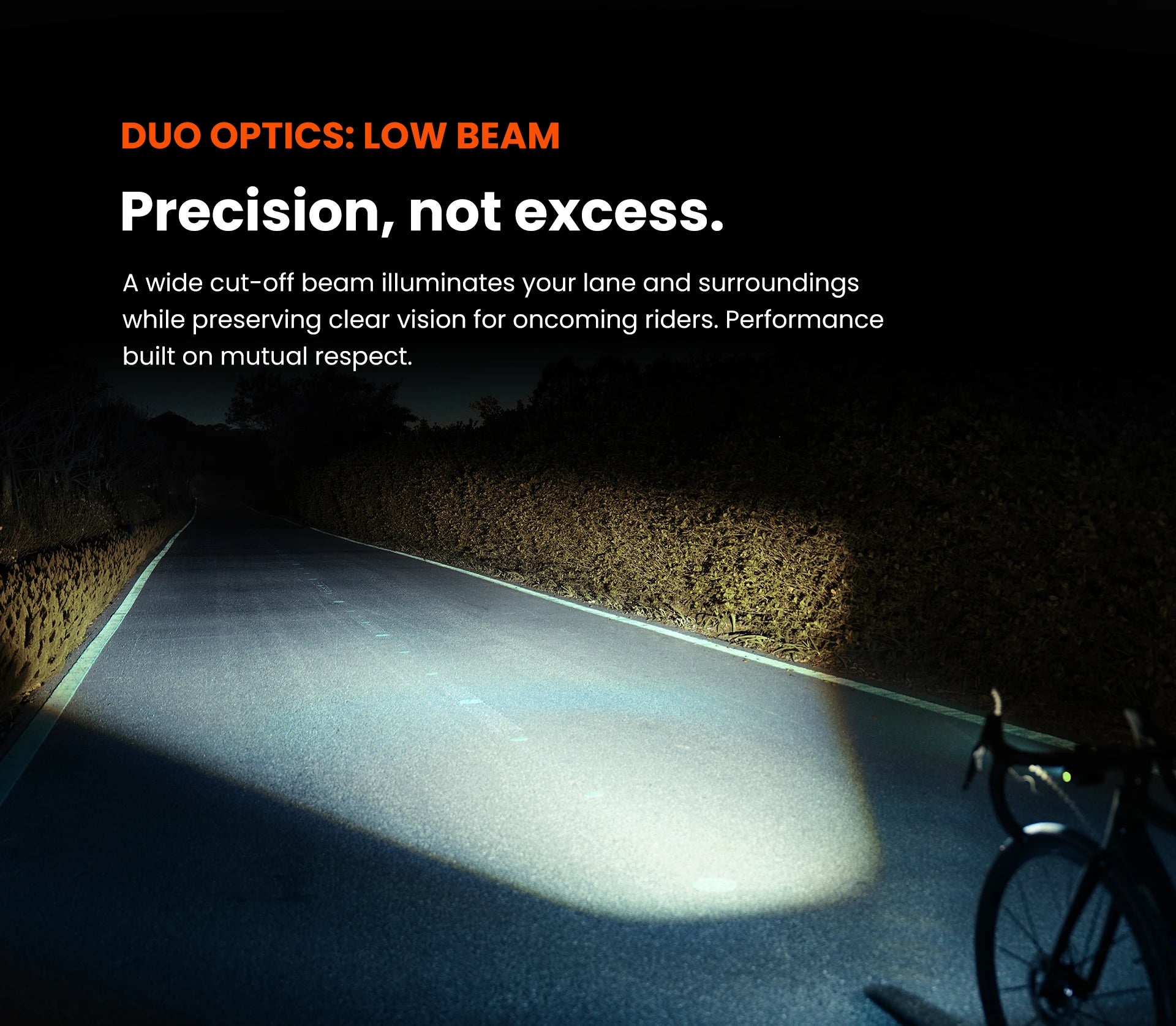 Magicshine HORI 1300PRO Dual Mounted Bike Light,Cut-off Line Beam Bicycle Light With ANT+ ,Compatible With Shimano Di2 System