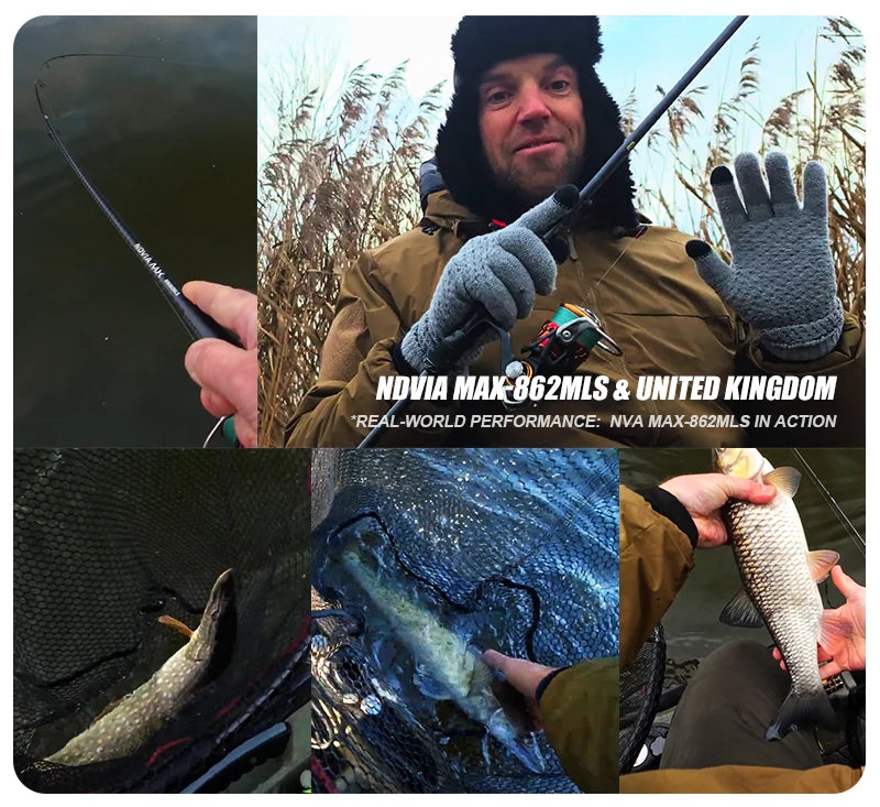 PURELURE NEW NDVIA MAX Ajing And Eging Tubular Tip 8FT 8.3FT 8.6FT 1.2-10G Soft Lure And EGI F/MF Action Perch Pike Zander Squid